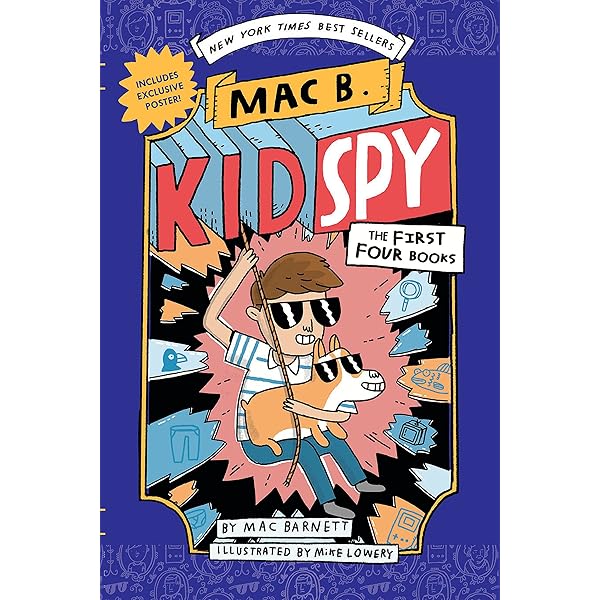 Mac B., Kid Spy Series 6 Books Set : Mac Barnett: Amazon.sg: Books